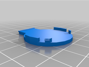 tapa trasera perforadora lidl 3d print model - Mito3D