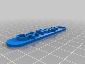 raja nametag customized 3d print model - Mito3D