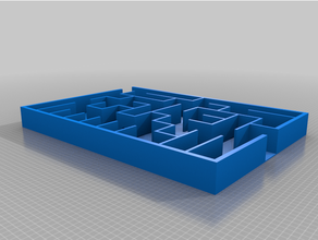 personnalisé maze ing Labyrinthe 3d print model - Mito3D