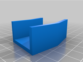 customized clips dual monitors 3d print model - Mito3D