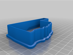 oklahoma cookie cutter 3d print model - Mito3D