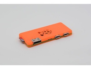 slim raspberry pi case rpi 3d print model - Mito3D