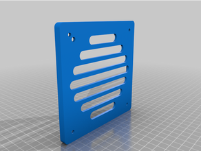 enclosure ventialtion recinto ventilador monte filtro ventilação 3d print model - Mito3D