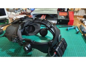 vive quest das cable clips deluxe audio strap frankenquest oculus 3d print model - Mito3D