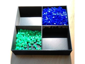 storage box glass beads screw 3d print model - Mito3D