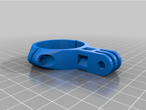 gopro gaiola protecção braçadeira personalizado 3d print model - Mito3D