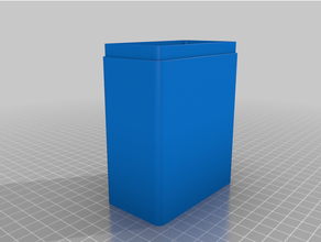 caja dit péché tapa personnalisé 3d print model - Mito3D