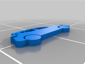 oturma yeri arona anahtarlık araba anahtar taramak siluet 3d print model - Mito3D