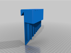 french cleat allen key holder 3d print model - Mito3D