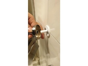 gabinetto carta titolare supporto parete montare bagno Accessori gancio roll 3d print model - Mito3D