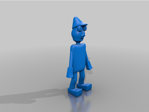 premuroso uomo Bambola umano 3d print model - Mito3D