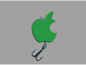 lure apple users 3d print model - Mito3D