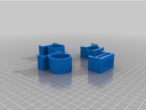 ender 5 tool clips 3d print model - Mito3D