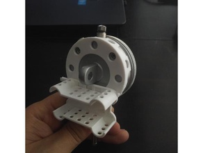 hf dial indicator bed leveler ender 3 pro leveling gauge mount 3d print model - Mito3D