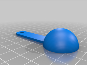custom measuring spoons 3d print model - Mito3D