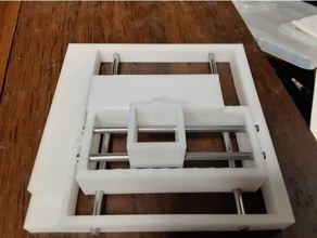 xy slide table work progress 3d print model - Mito3D