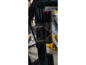 Pimenta spray suporte bicicleta quadro Armação 3d print model - Mito3D