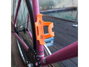 carga botella jaula 375ml aluminio cerveza bicicleta Coca soporte montaña mtb agua 3d print model - Mito3D