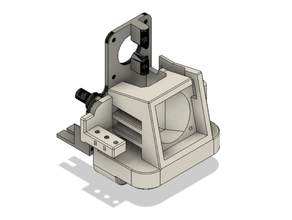 satsana ender 3 remixare micro svizzero diretto guidare + bltouch 3d print model - Mito3D
