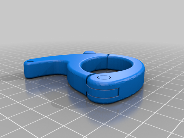 cable clamp 3D print model - Mito3D