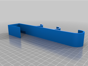customized door hook hanger small depth clearance 3d print model - Mito3D