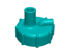 água jarro esporte hidromassagem conntainer 3d print model - Mito3D