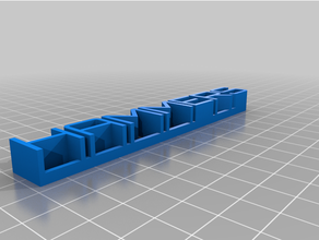 hammers plate customized 3d print model - Mito3D