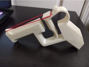 peça banda blaster arma fogo borracha 3d print model - Mito3D