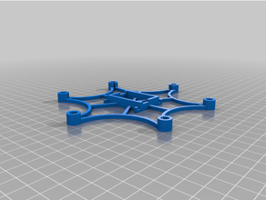 hexacopter 615 motors 3d print model - Mito3D