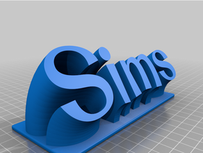 sims 2 personalizzato 3d print model - Mito3D