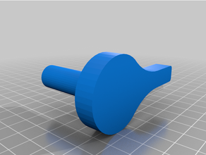 cistern handle replacement 3d print model - Mito3D