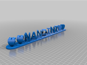 nan customized 3d print model - Mito3D