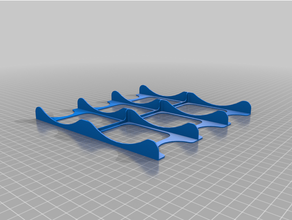Deck Halter Unterstützung Licht Blau Cocker 3d print model - Mito3D