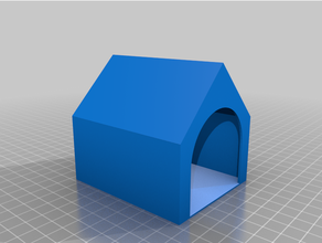 customized kennel - doghouse 3d print model - Mito3D