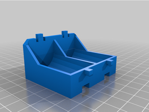 marker token tray mansions madness 25mm disk boardgame holder 3d print model - Mito3D