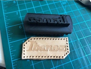 ibanez francobollo pelle attrezzo utensili lavorazione legno 3d print model - Mito3D