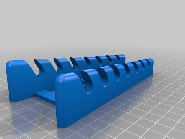 7 stubby spanner rack customized 3D print model - Mito3D