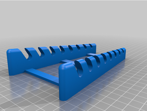 8 spanner rack customized 3d print model - Mito3D