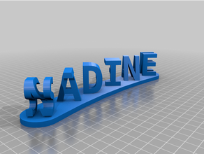nadine-stefan customized 3d print model - Mito3D