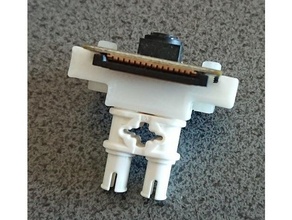framboise pi caméra lego technique adaptateur compatible 3d print model - Mito3D