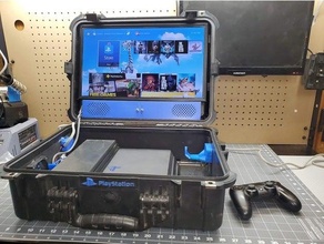 playstation 4 portable Cas gaine port cargaison Jeu 3d print model - Mito3D