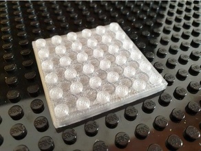 Lego kompatibel Backstein 6x6 3d print model - Mito3D