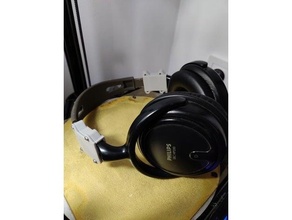 philips sbc hp200 headphones 3d print model - Mito3D