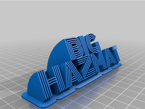 bighazmat customized 3d print model - Mito3D
