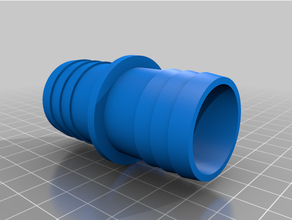 pool hose connection 32mm connect 3d print model - Mito3D