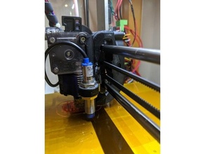 titan extruder probe mount e3d-titan e3d v6 3d print model - Mito3D