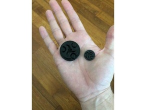 ethnos game oversized giant tokens 3d print model - Mito3D