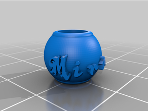 miriam charm customized 3d print model - Mito3D