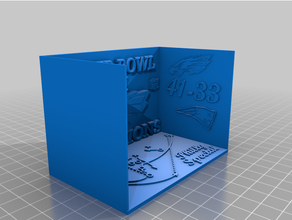 superbowl v1 3d print model - Mito3D