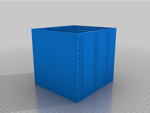 small parts cabinet customized 3d print model - Mito3D
